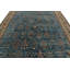 Tapis traditionnel bleu et vert 9 x 12