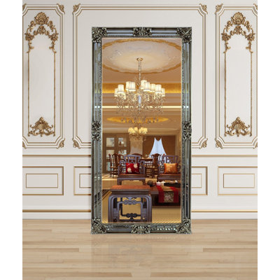 Rectangle Solid Wood Mirror