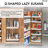Banded Wood D-Shaped Lazy Susan for Corner Wall Cabinets w/Swivel bearing-115766915-115766914-115766913