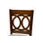 Upholstered Counter Stool with Solid Wood Frame