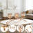 Gold Crystal Candelabra Centerpiece Set Of 2, 3-Arm Tealight Holder With Arch Design For Dining Table, Wedding, And Home Decor