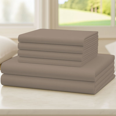 6-Piece Soft Microfiber Sheet Set