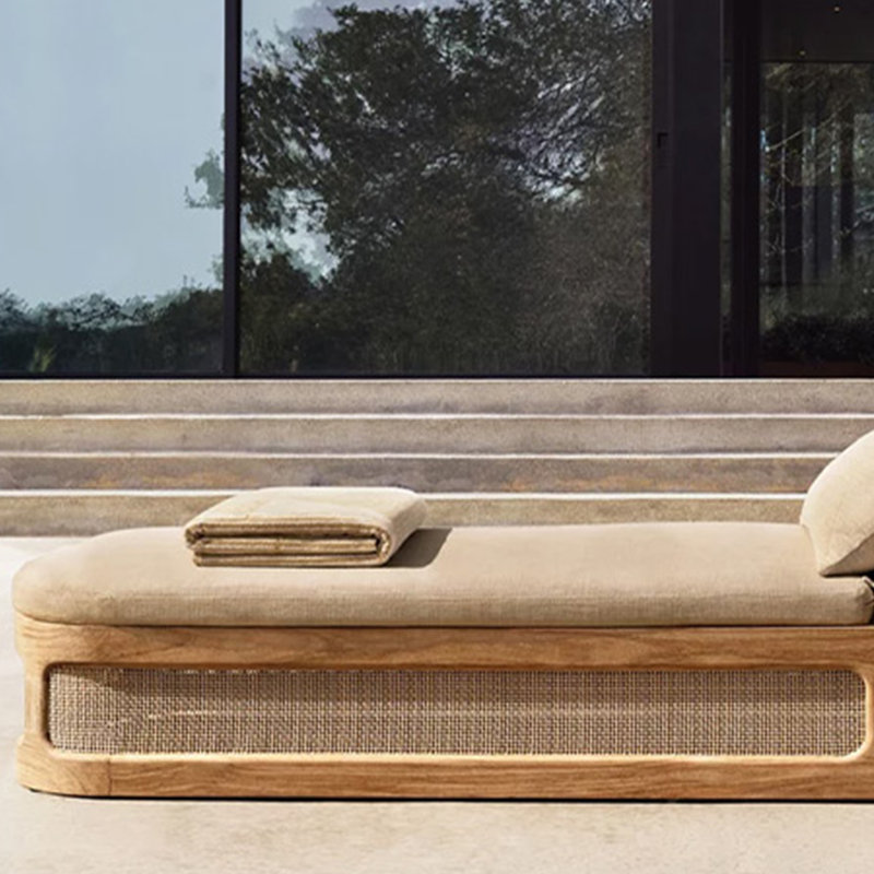 Chaise longue d'extérieur pour l'extérieur