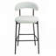 Tabourets de bar en tissu Teddy-1935614068