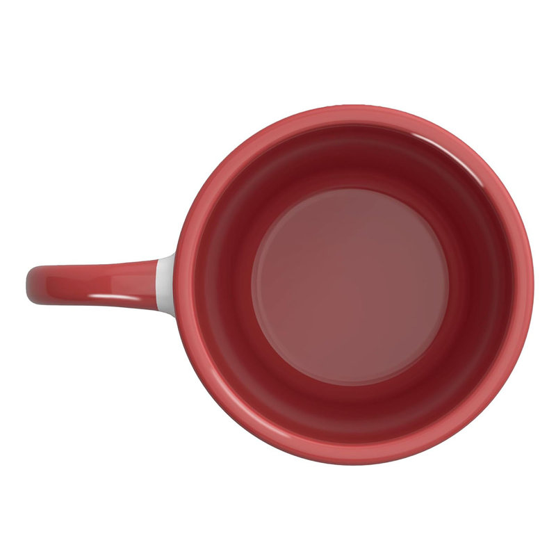 Ceramic Coffee Mug, Red