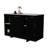 Spacious Kitchen Island In Black And , Improve Workflow Organization Optimize Function