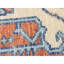 Tapis ivoire / bleu clair noué à la main de haute qualité-67079601