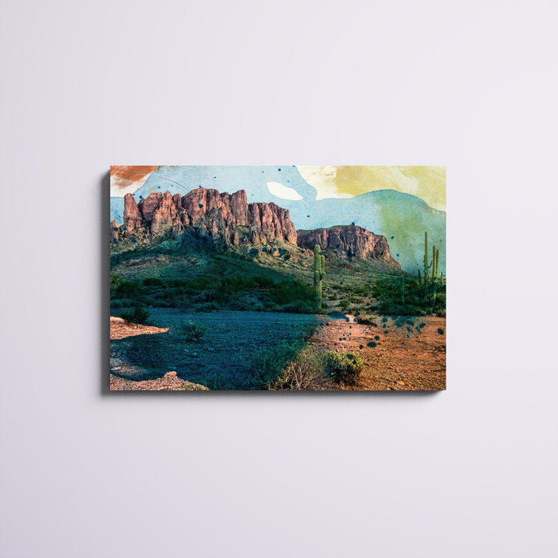 «Arizona Abstract», impression sur toile, H 24 po x l 36 po