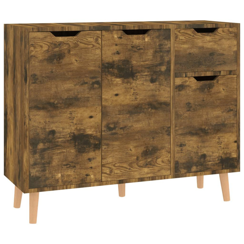 Cliffo 90cm Sideboard, Smoked Oak