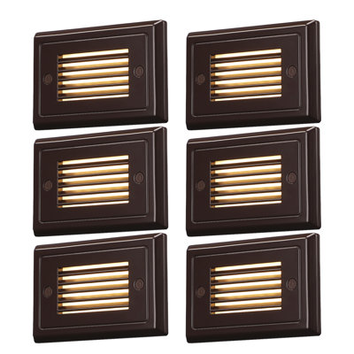 LED Hardwired Pathway Light Dimmable for Step Deck Stair 3000K Warm White