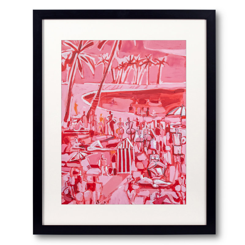El Wikien / The Playa Lll par Carlos Davila Rinaldi, H 21,25 po x l 17,25 po x P 0,875 po
