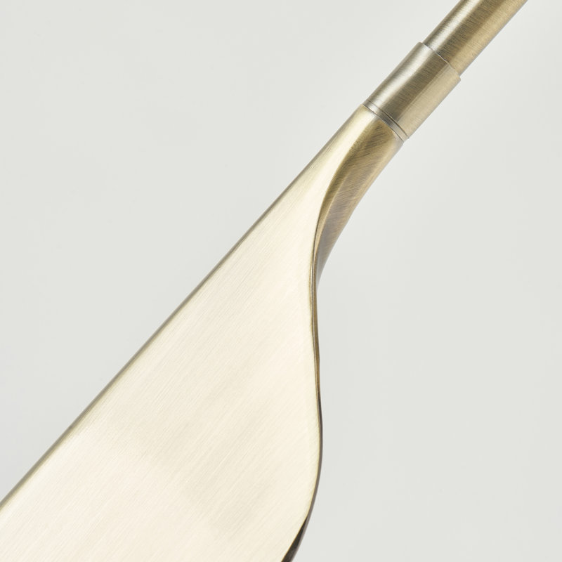 Lampe sur pied 53 po Leaf, Or / laiton