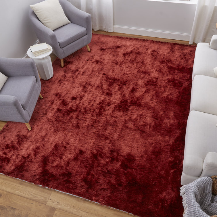 Freya Modern Solid, Red/Orange