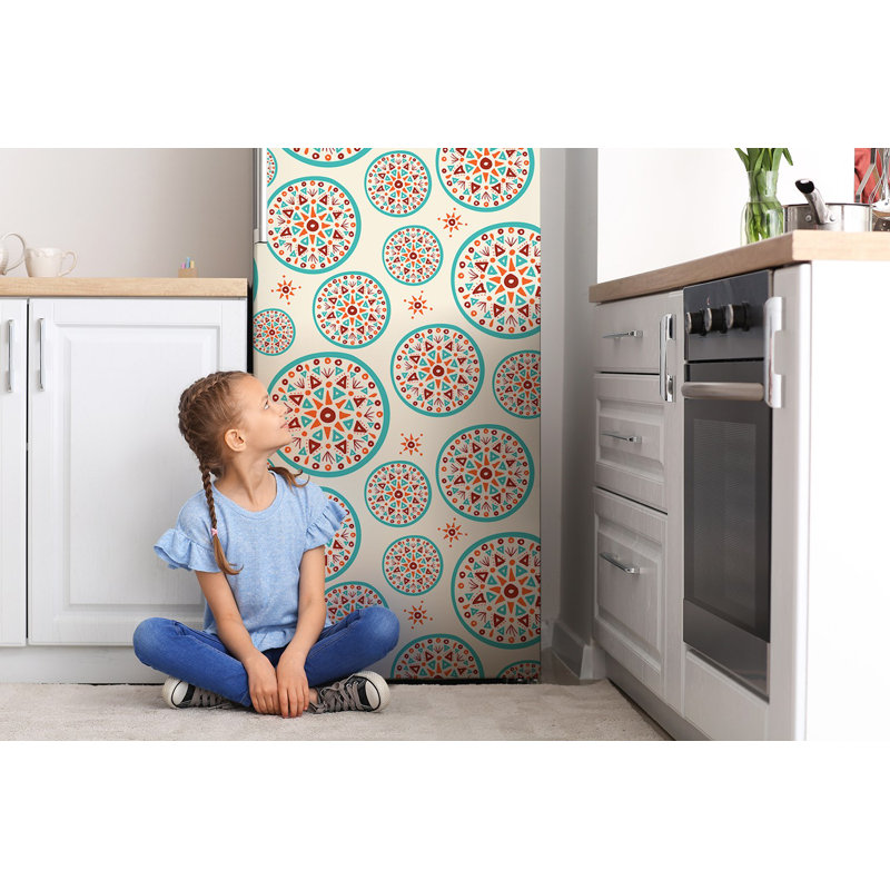 Abstract Door Decal