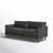 Huger 76'' Top Grain Leather Sofa-115772844-83845819