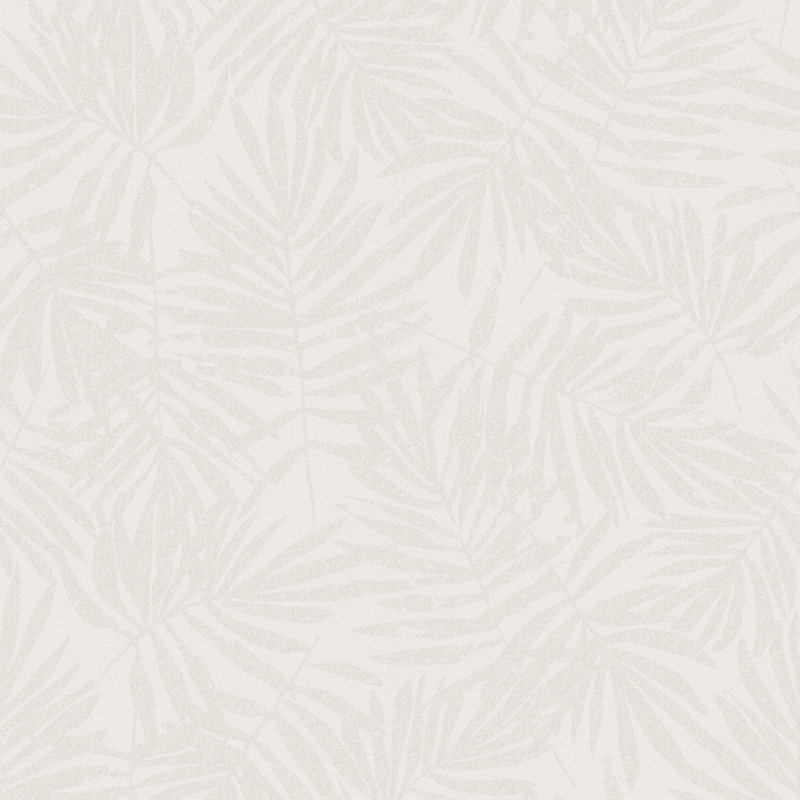 Norbie Industrial Effects Floral Leaf Pearlescent Wallpaper Roll 10.05cm x 53cm