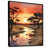 Black Floater Framed