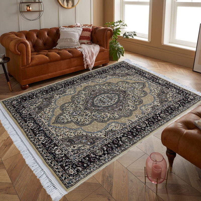 Aubreonna Floral Area Rug, Rectangle 80 x 150cm