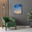 «Blessed Is The Man Psalm 34: 8 Christian Wall Art Bible, impression de verset prêt à être accroché-1365584179