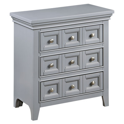 Genesha 3-Drawer Nightstand