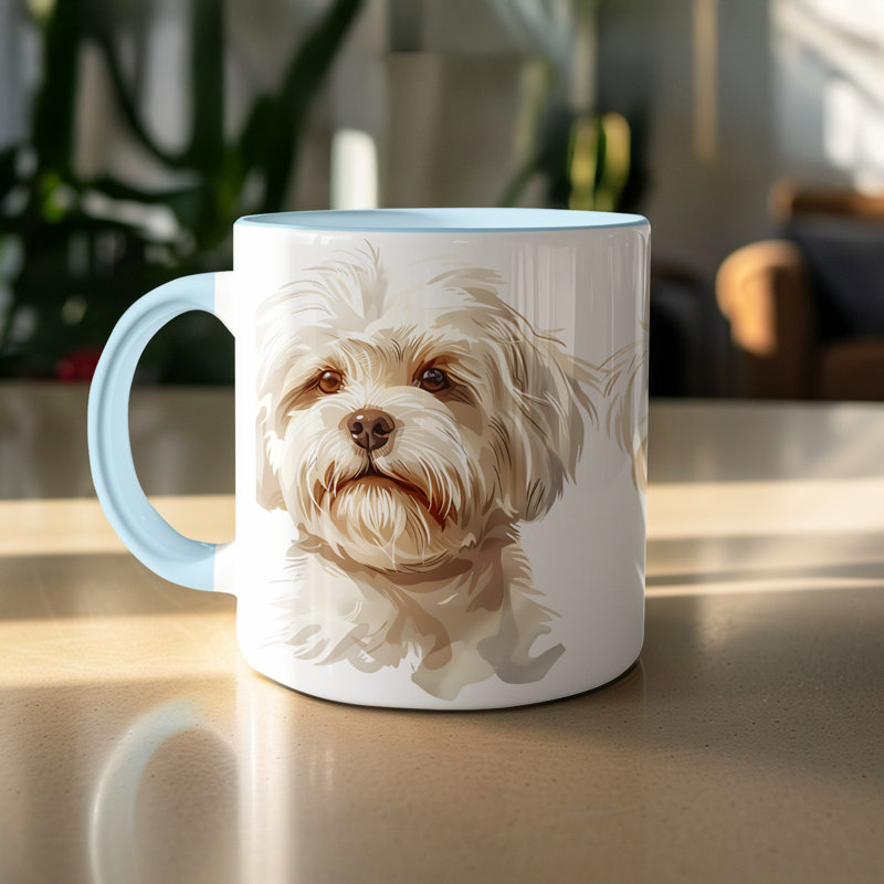Mug, Light Blue, 2