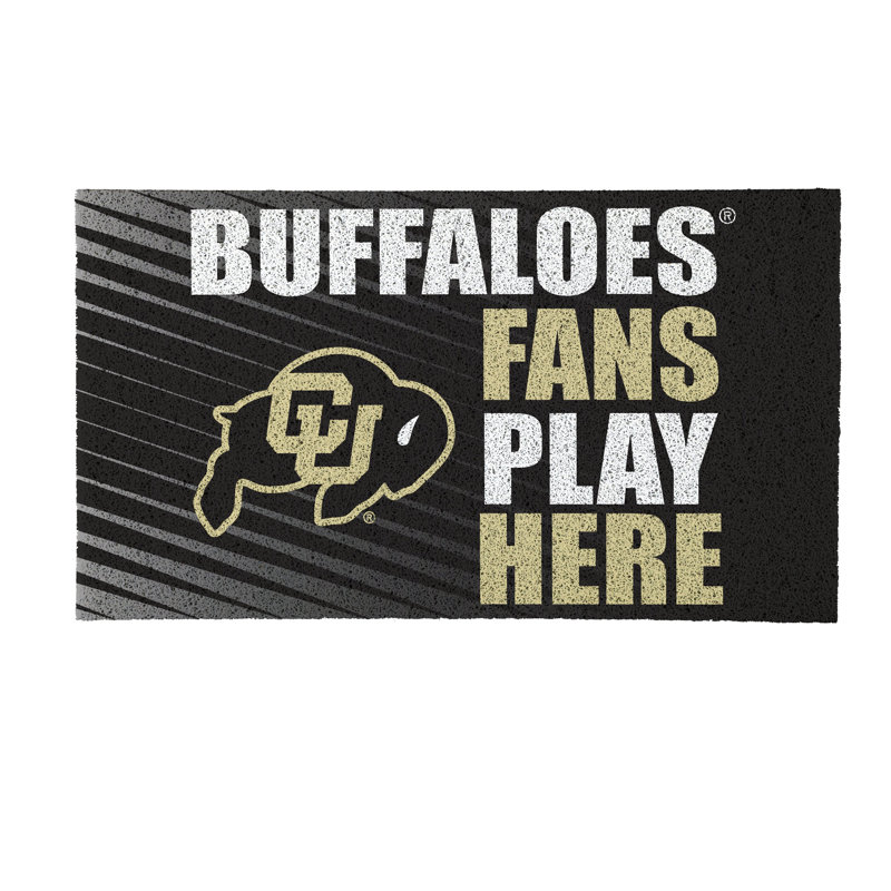 Tapis en PVC de l'Université de Colorado, 28 po x 16 po