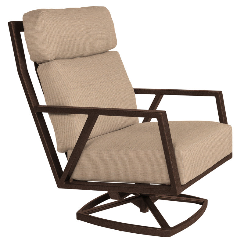 Aris Outdoor Rocker Chair, Copper Creek, Flagship Stone Sunbrella®