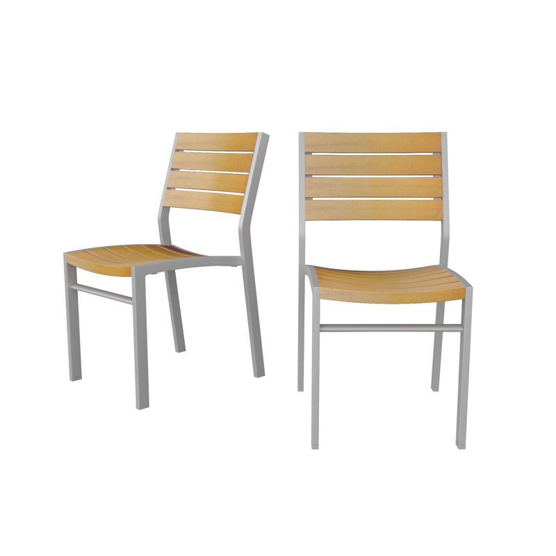 Chaise d'appoint Ace, Bois / gris