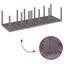 10 - Person Patio Dining Set with Rectangular Table , Cushions Included