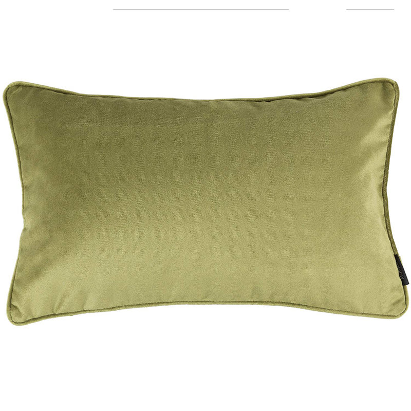 Jamel Rectangular Floor Cushion Cover, Lime Green, 40 x 60cm
