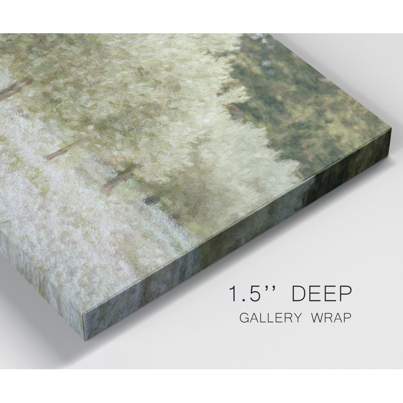 Paintograph Olive Trees - reproduction d'art sur toile tendue, H 8 po x l 12 po x p 1 po
