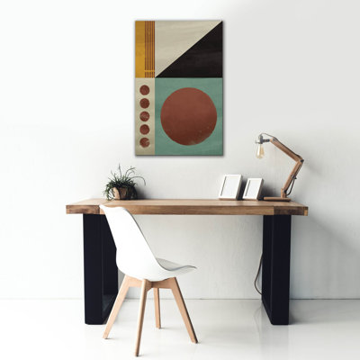 «Erney Abstract Geometric» par Gary Williams, reproduction d'art sur toile tendue