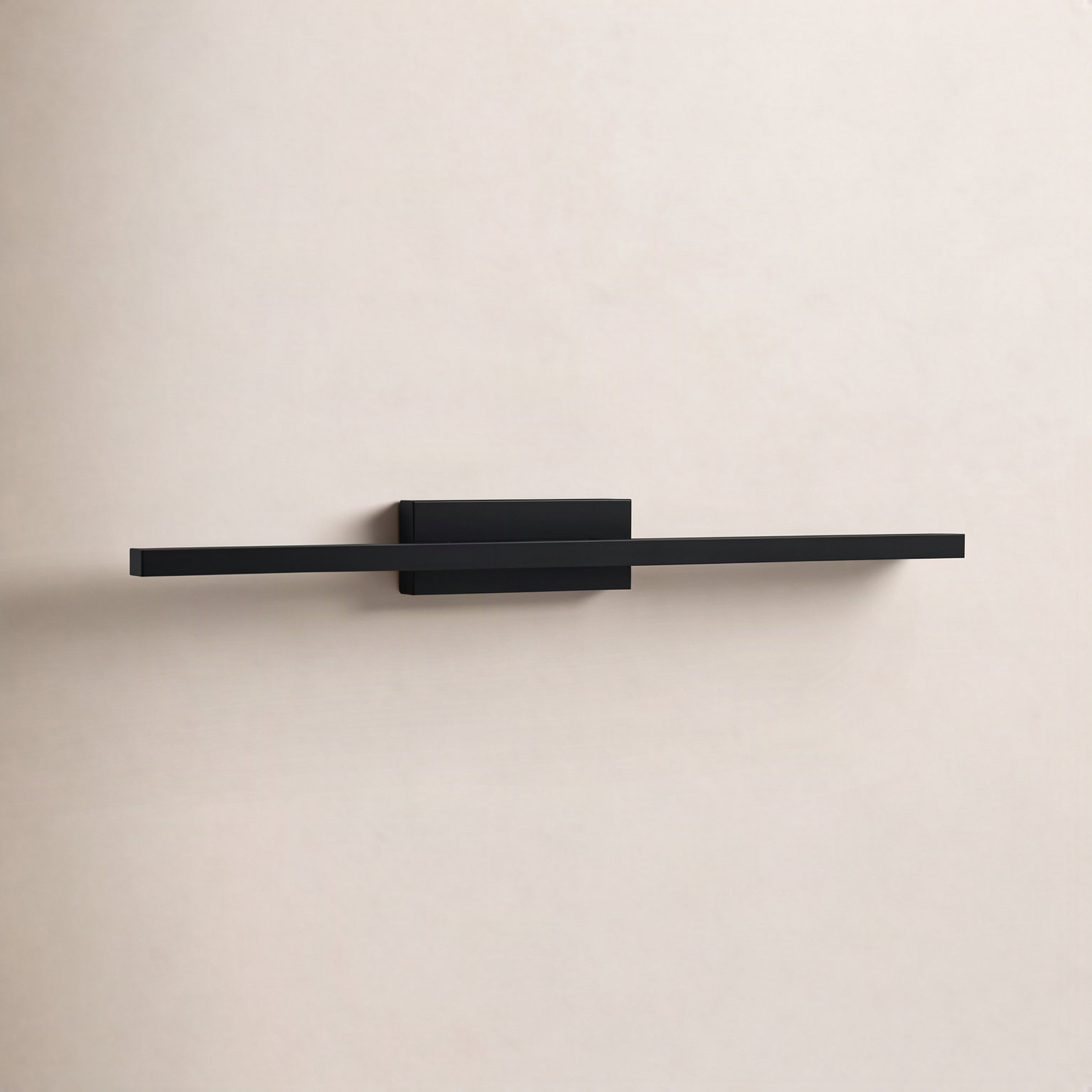 Rochelle Single Light Dimmable Bath Bar, Black, 2700K