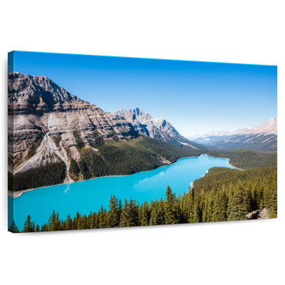 Alamar, aigue-marine, lac Peyto
