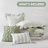 Ultra-soft Sage Green Bedding Set, Polyester Comforter For Home