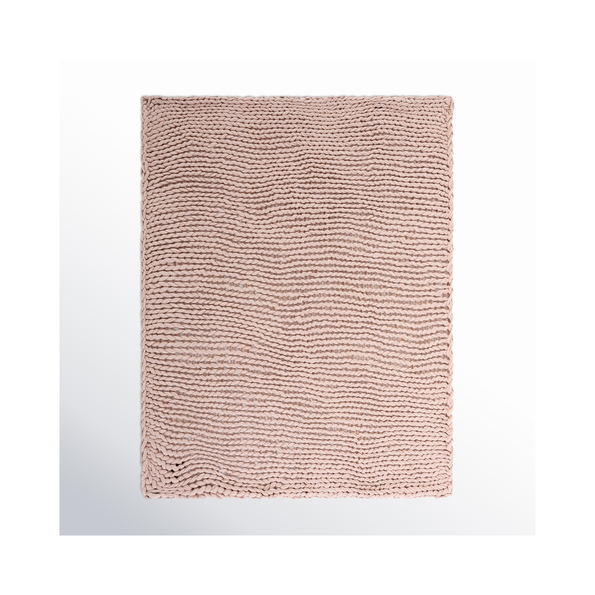 Serenity Acrylic Throw, Pink
