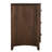 Solid Wood 3-drawer Nightstand In Walnut-525640183