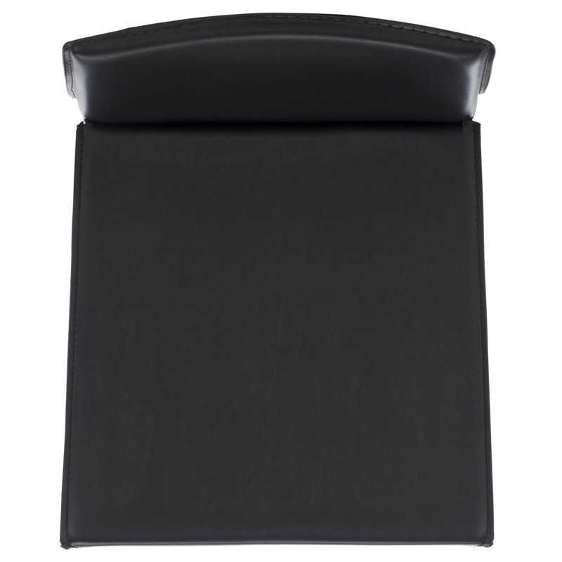 Tabouret de bar et de comptoir Anneriet, Noir, Tabouret de comptoir (assise de 24 po de hauteur)