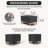 Stretchy Slipcover for Ottoman - Easy to Clean & Durable - Comfort Collection-379467340-276162213