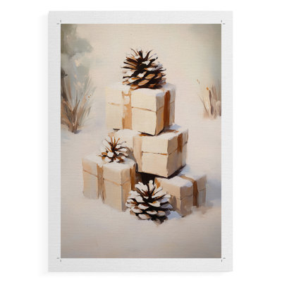 Christmas Holiday Art -Series 2-XC -Canvas Print Only - NOT FRAMED