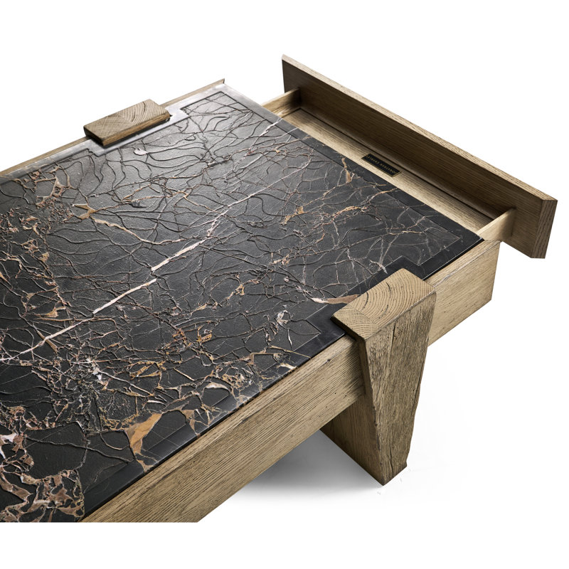 Echo Canyon Marble Rectangular Cocktail Table