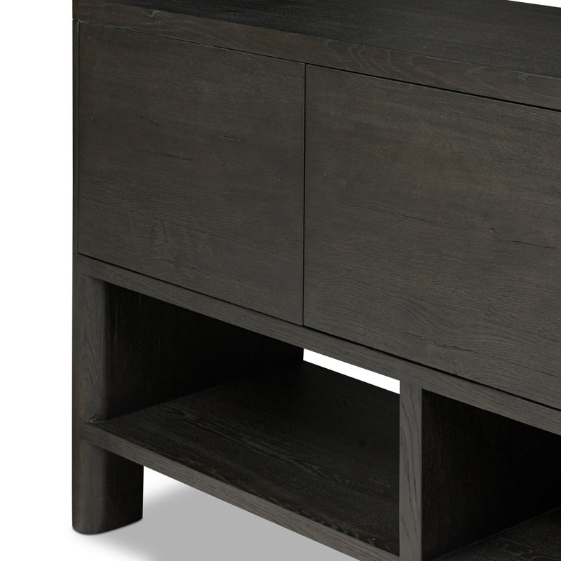 Noeline Bookcase, Smoked Black