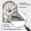 Horloges murales blanches et blanches-104240668