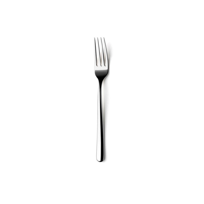 Stainless Steel Dinner Fork | 8", Silver