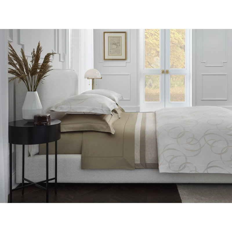 Caravino Sateen Duvet Cover, King Duvet Cover