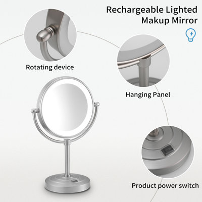 Metal Round Mirror