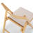 Jacie Linen Seat Folding Chair-403511053