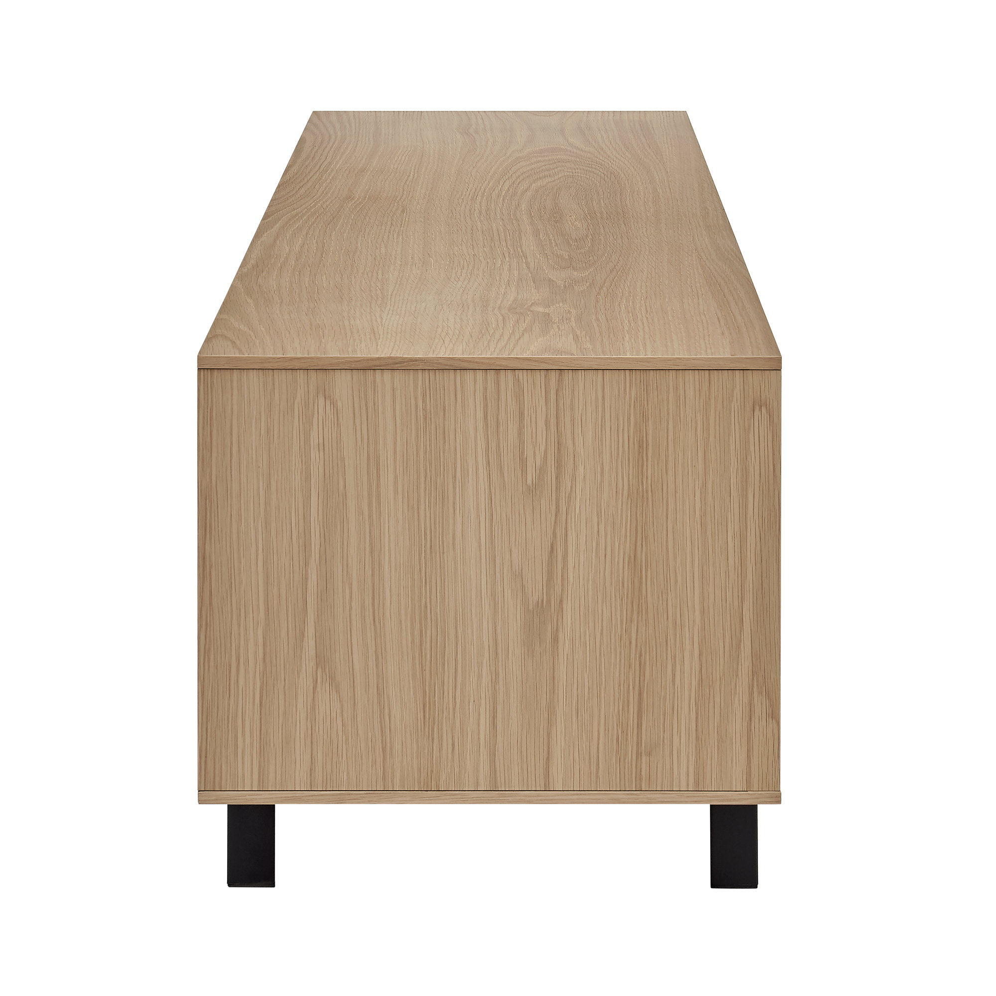 Quinn Media Stand In Oak, Oak