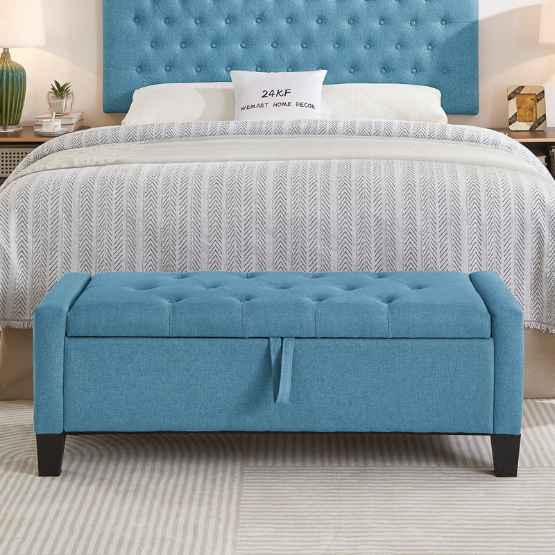 Banc style campagne moderne, Light Blue