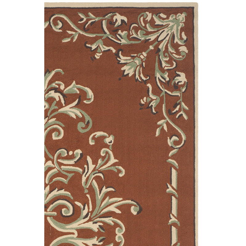 Rockingham Hand Hooked Performance Oriental Rug, Rectangle 8' x 10'